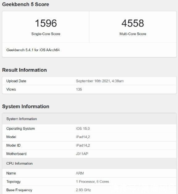 ipiPad mini6跑分新鲜出炉，CPU单核零提升，对不起，让你失望了