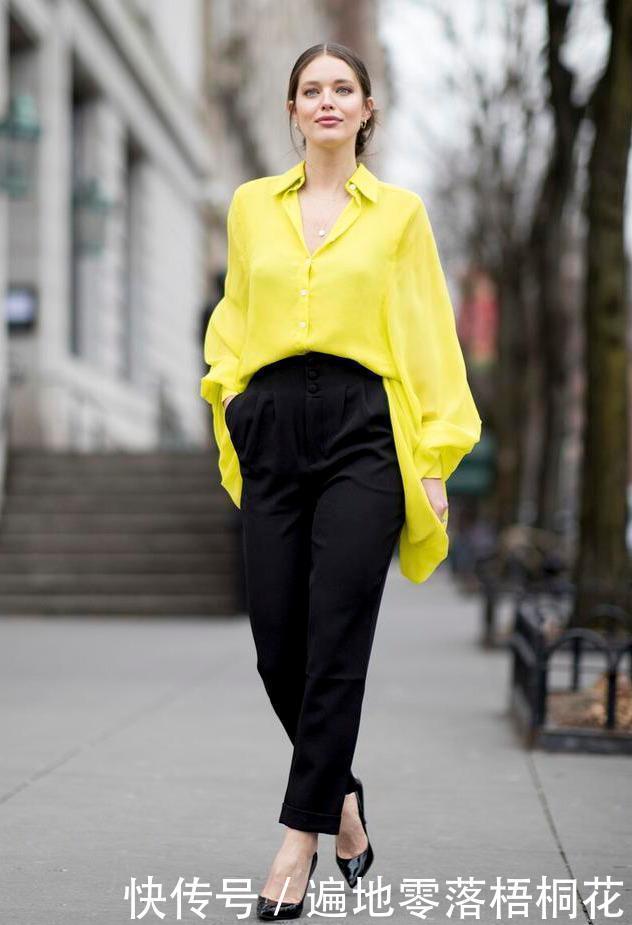 流行色|2020秋冬流行色中,常被嫌弃的黄色,穿起来会那么好看