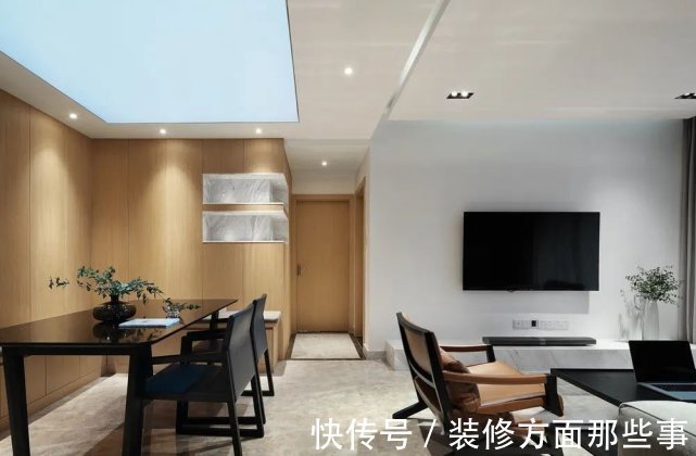 进餐者|123平简约风四居室如清风拂面,舒适清爽