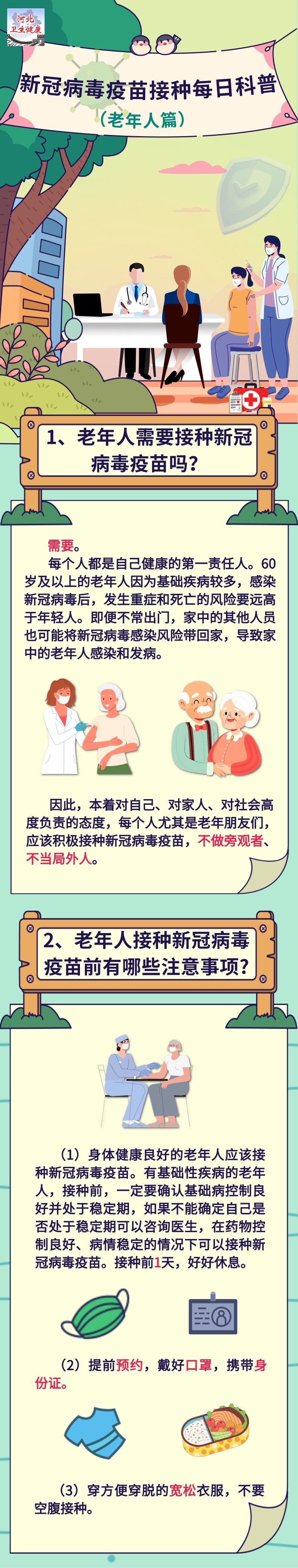 疫苗|老年人接种新冠病毒疫苗要注意什么？答案来了！