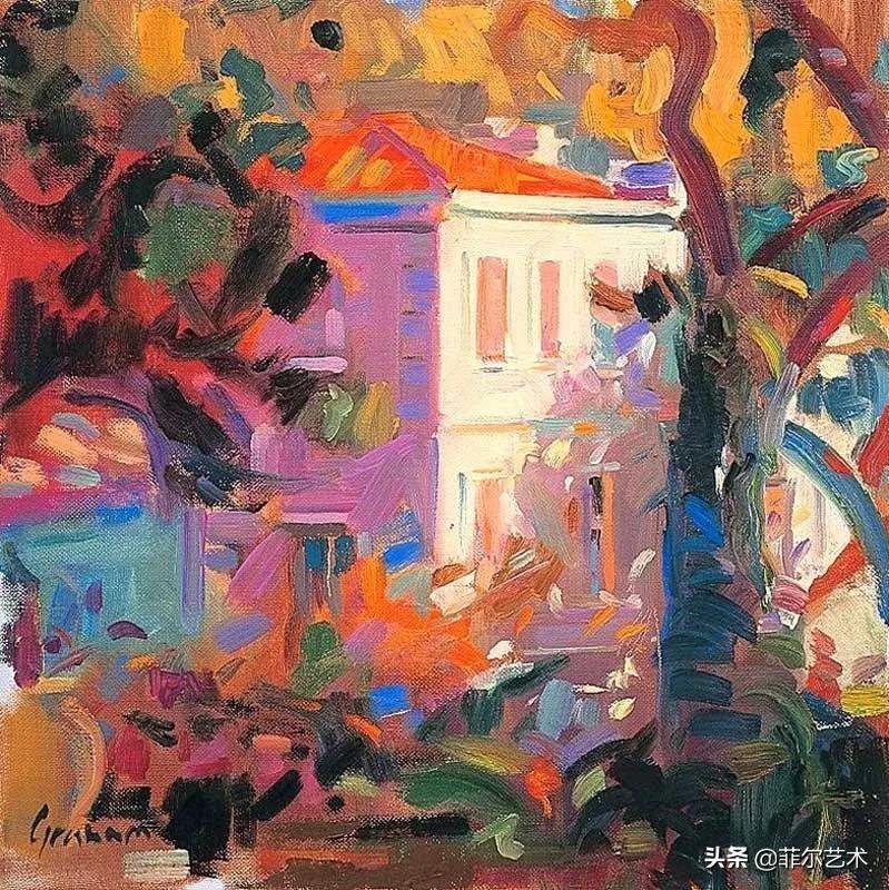色彩!「油画欣赏」生动鲜明的色彩,一种独特的华丽风格