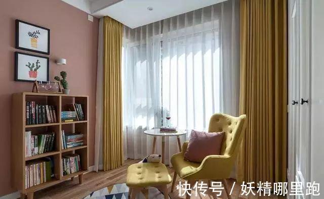 泡泡茶|127平美式风三居装修，不管是布局还是色彩搭配，都值得借鉴