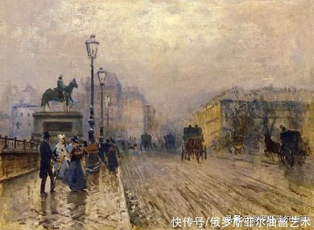 de#意大利大画家德·尼蒂斯的油画作品,莫名的好看,耐看,非常喜欢