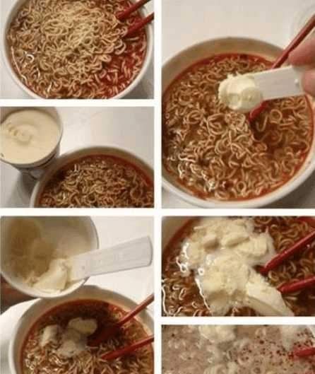 qq糖|方便面也可以这样吃，突然怀疑自己曾经吃过假方便面