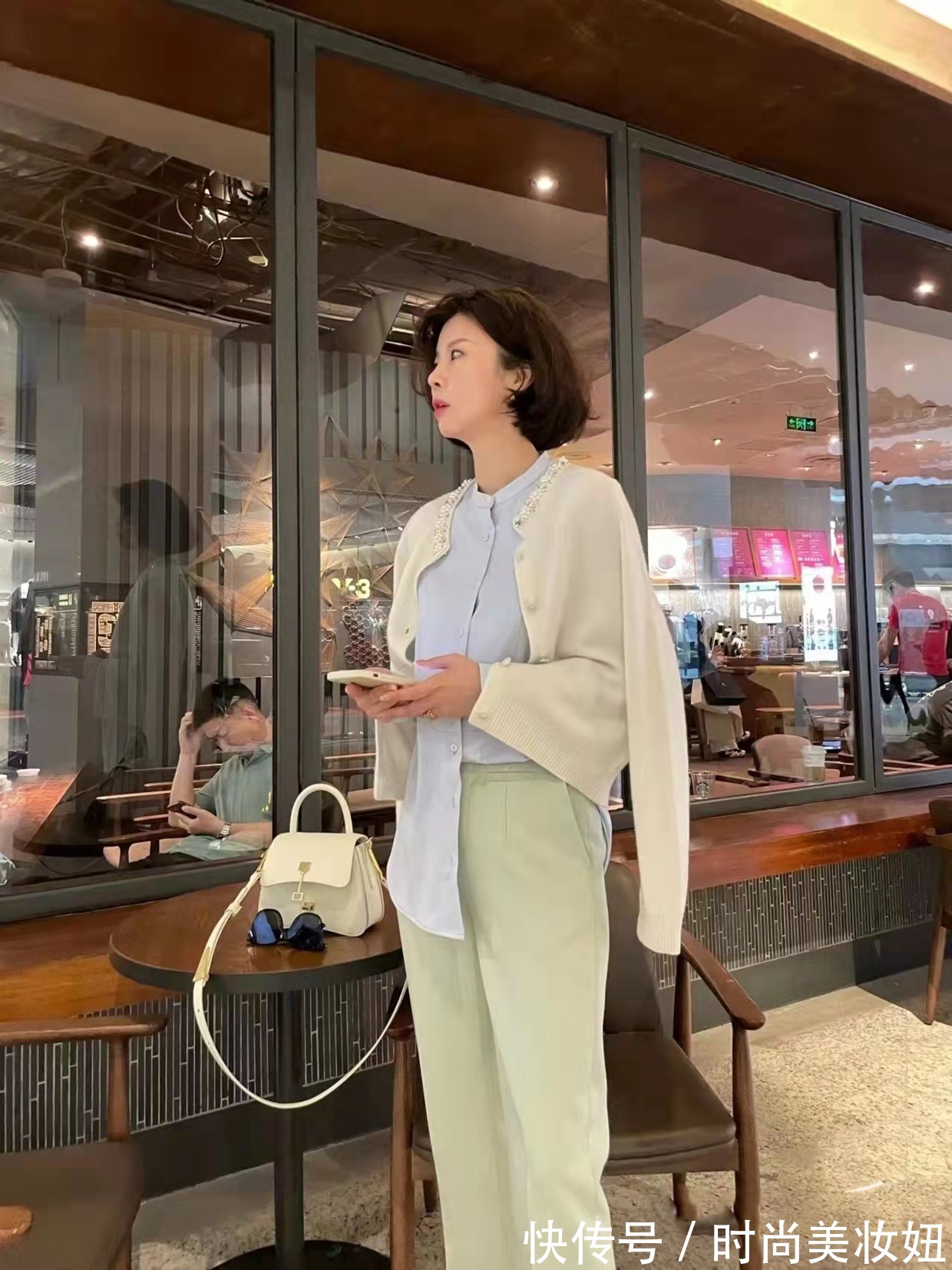 针织衫 这是我见过最高级的针织开衫穿搭,轻松打造好气质,适合40岁女人