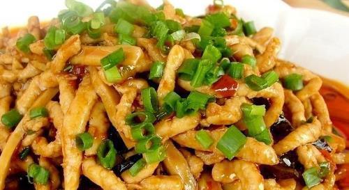 开胃|肉丝嫩滑,开胃解馋又下饭,刚端上桌被孩子吃的连汤汁都不剩