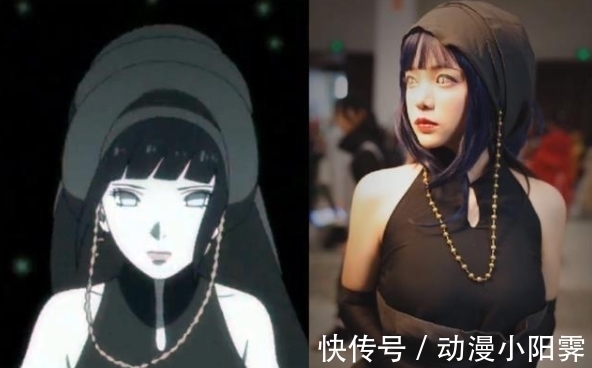 火影忍者|不同时期的雏田COS,结婚礼服版超好看,吃胖版什么鬼!