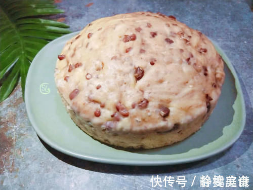 红豆蒸糕|红豆不煮粥，试试这样做，锅中一蒸，蓬松暄软又香甜，做法还简单