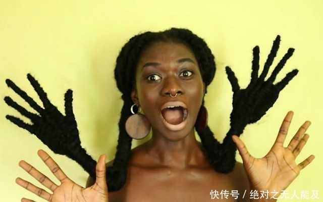 非洲女孩长得太黑没人要，整理了一下头发后，很多男人排队想娶她