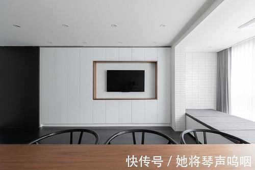 电视柜|客厅不买沙发不要茶几,机智如我装个L型卡座,谁见了都得夸一夸