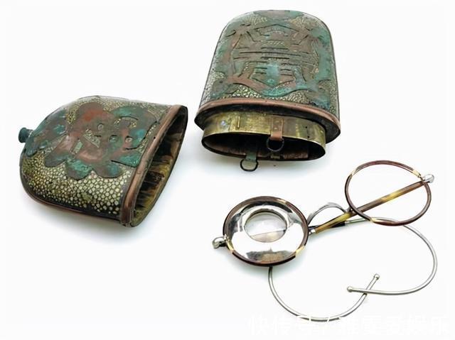 镜片&古董宝石眼镜,用祖母绿和钻石作镜片,古人的豪气才是绝无仅有的