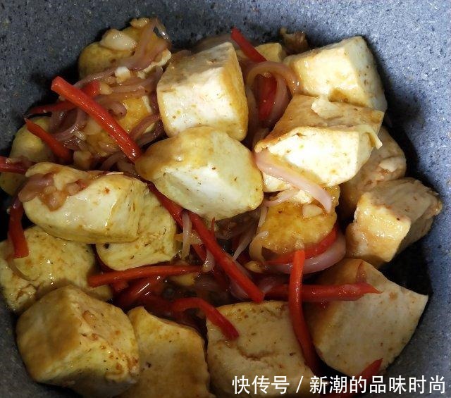 椒盐豆腐,咸香下饭,给肉都不换!