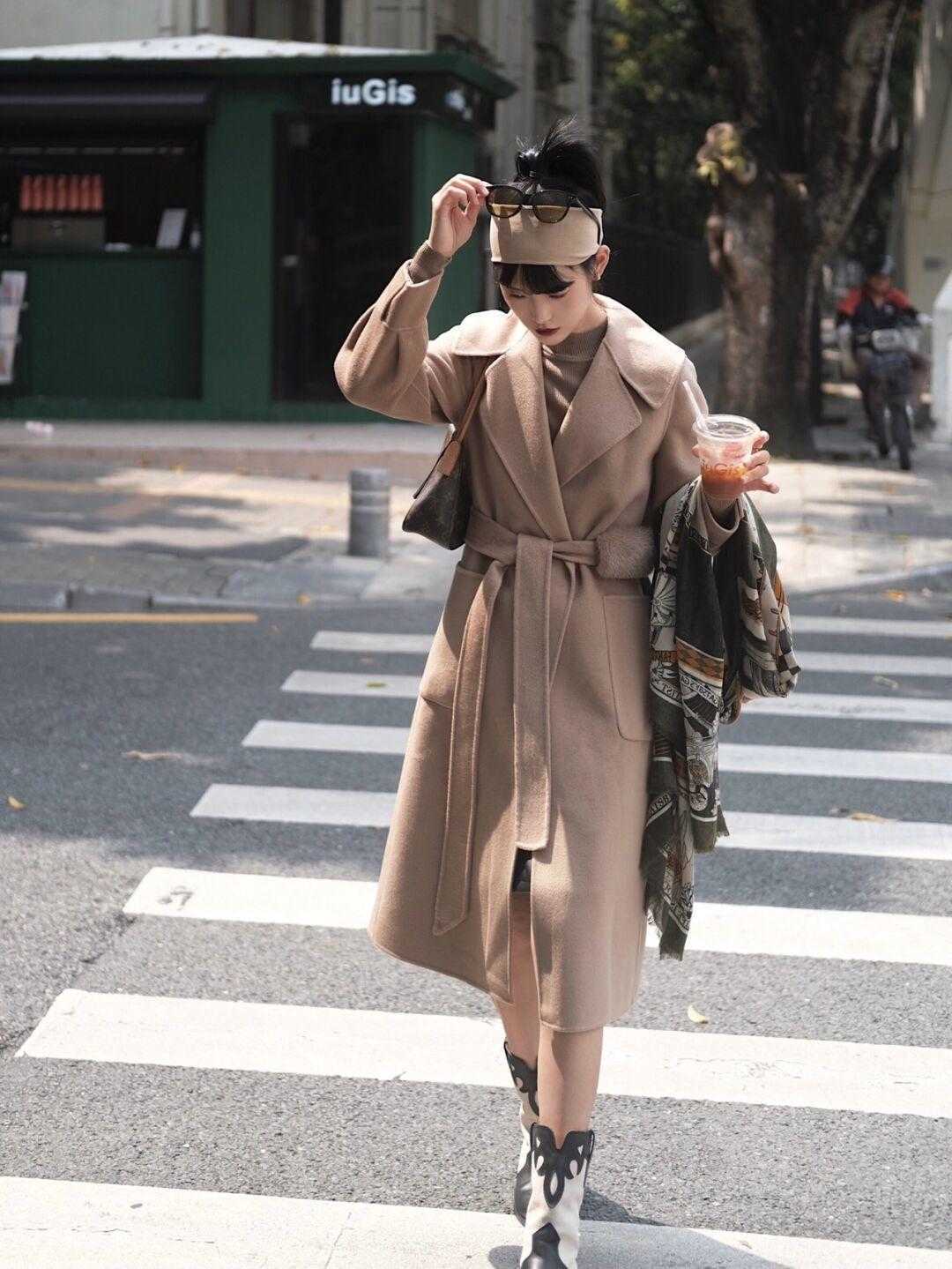 阔腿裤|大衣买很多却不会穿?让潮人带你凹造型,美得很惊艳!