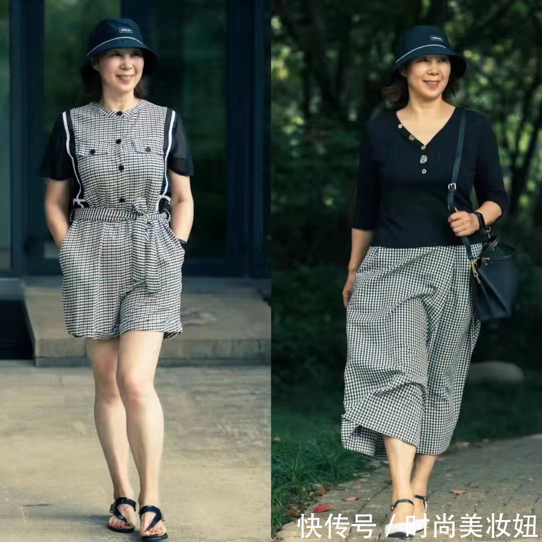 年轻人|65岁比年轻人还时髦，身材微胖相貌平平，却穿得高级优雅