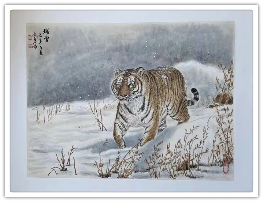 优秀奖@「名家贺岁」书画家王安勇:2022虎年新春特刊