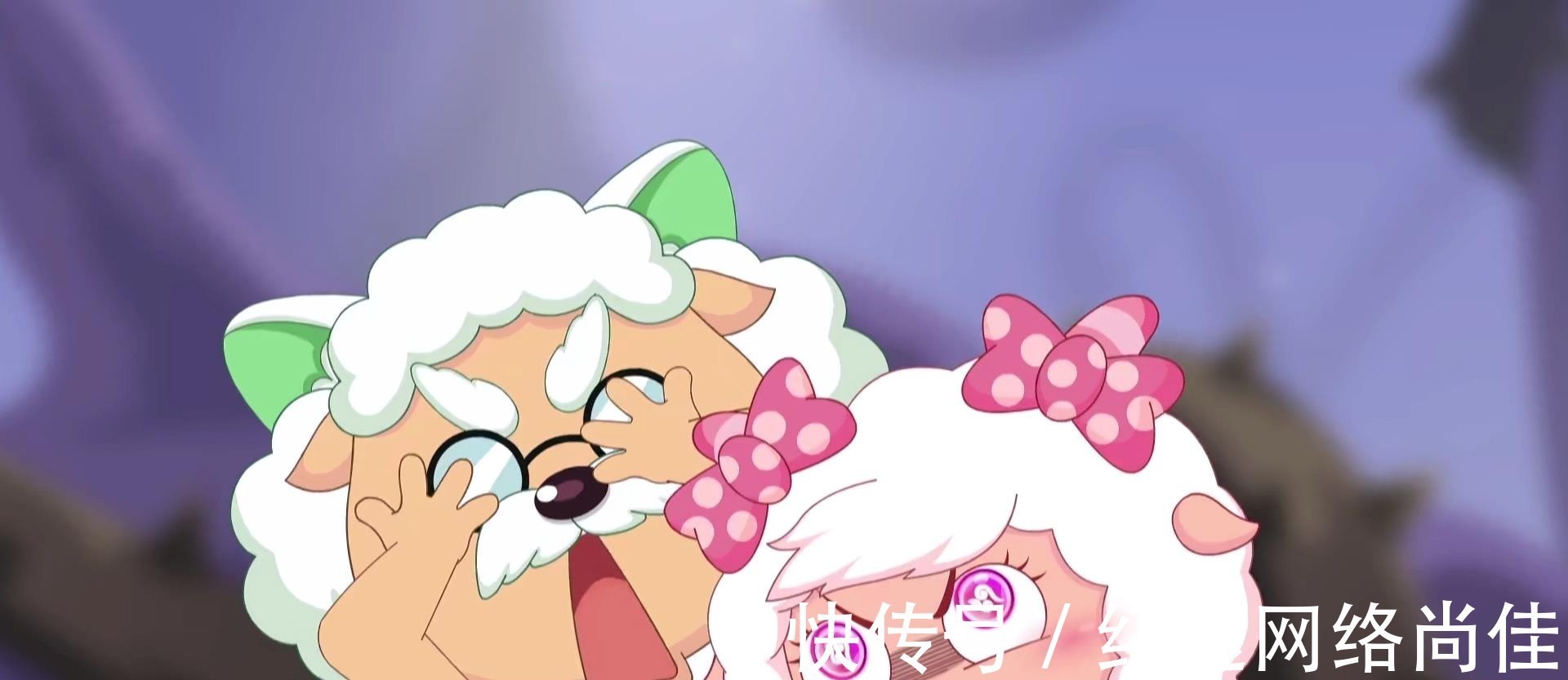 美羊羊|喜羊羊与灰太狼,美羊羊后期没有用?看看虚幻镜如何压制孤心狼