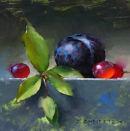 油画&笔触与色彩的乐章，美国画家谢菲兹的油画欣赏