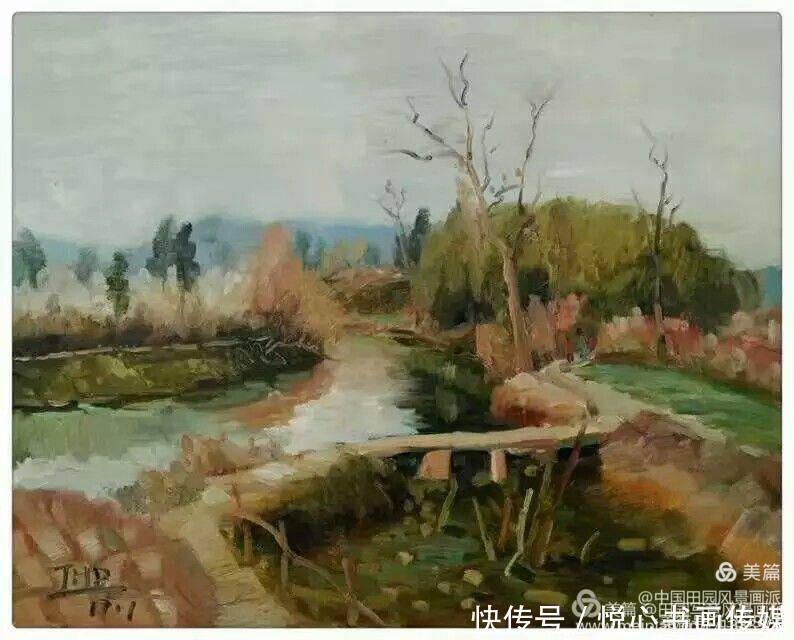 当代中国写意油画——蒋洪兵风景油画作品欣赏