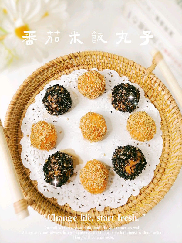 番茄米饭丸子