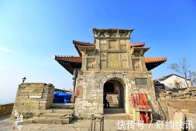 宫殿#花木兰替父从军后竟然隐居在这里,五百多米的山建满了宫殿