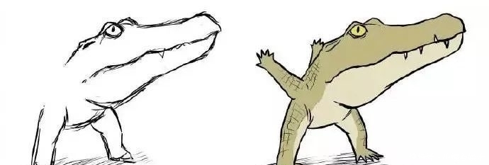 画画|画到一半突然放弃系列,好一个画画鬼才!