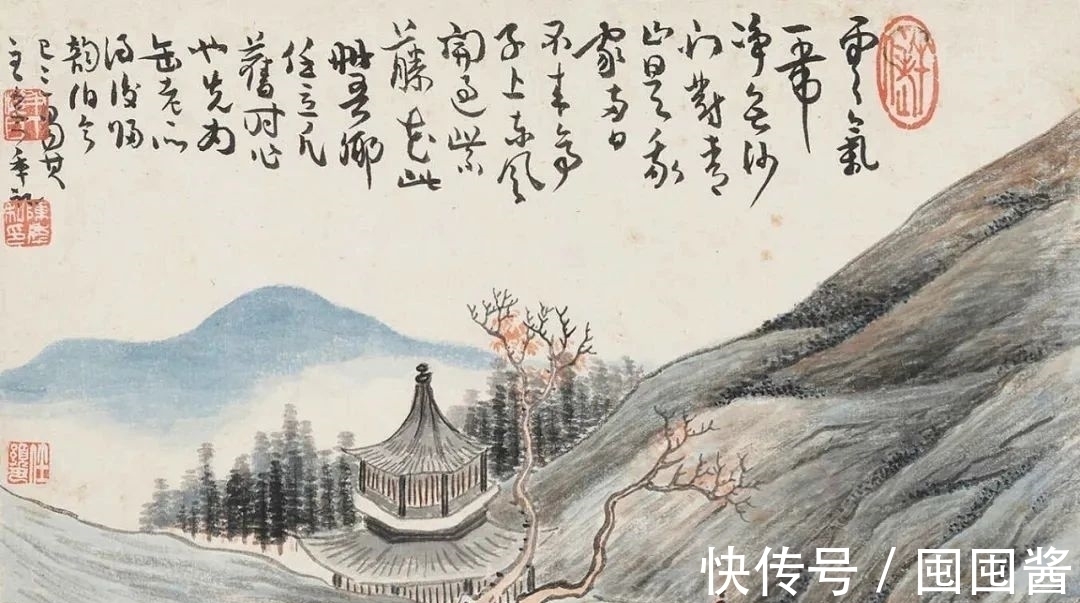 同时代$「津门网」他是画家任熊之子,其构图饱满色彩丰富,不流于世俗