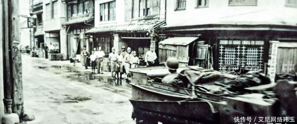 美军|老照片:源源不断踏上日本的美军 仓库里发现了成箱的中国大洋