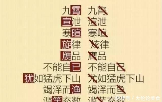 频频|人民日报总结了100个易错词语，孩子考试频频丢分，快抄进错题本