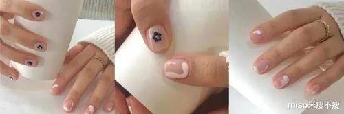 极简的高级美甲，简约不简单，可爱俏皮！
