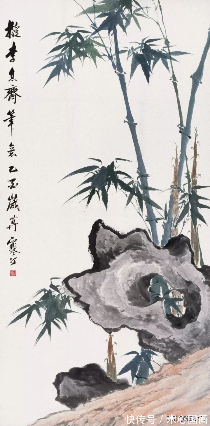 任伯年&江寒汀先生小写意花鸟画欣赏(一)