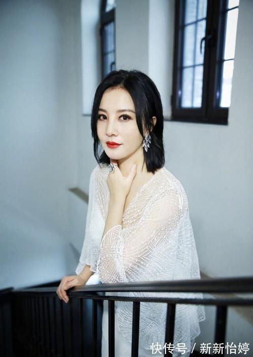 宁静|慢慢热起来了,可以剪一款短发,马伊琍的小碎发很好看!