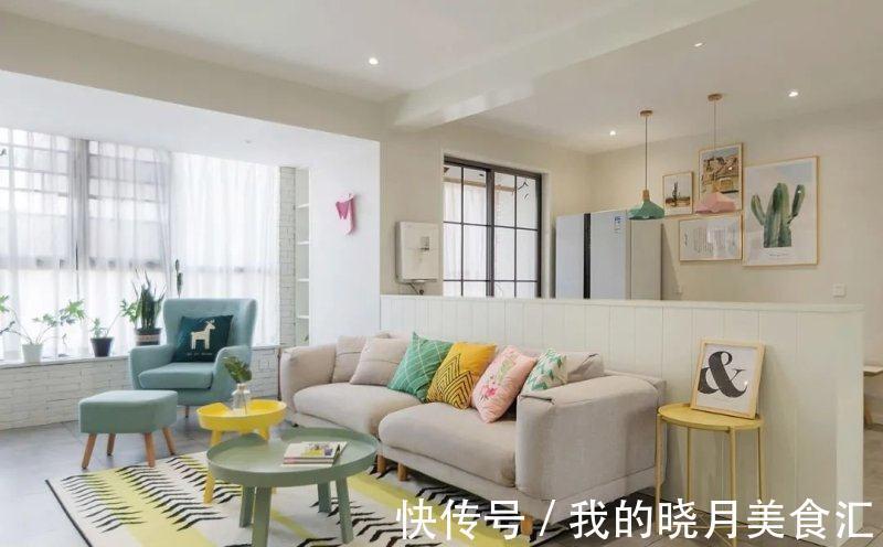 客餐厅|越来越多人中意横厅户型?住过才知道,究竟有多舒服!