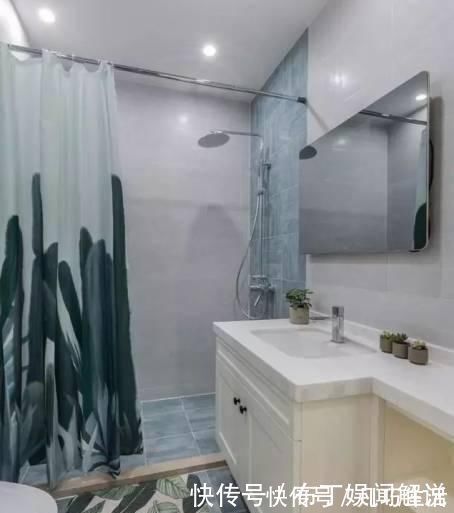 浴帘|越来越多人卫生间不做淋浴房，现在流行这样做这种设计不占空间