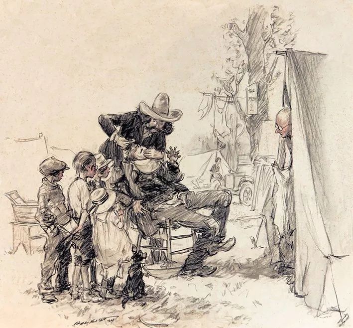 上流社会@美国最伟大的插画家,记录了上流社会的男男女女纸醉金迷的情景