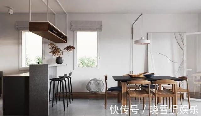 墙壁|112平极简复式混搭风,全屋设计超有质感!