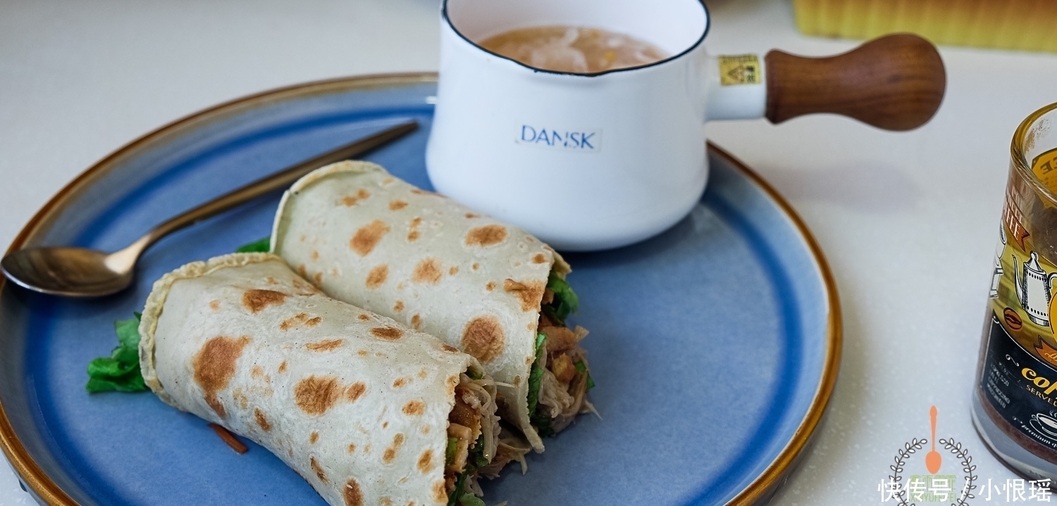 饼卷|女儿最爱的大饼卷一切,不早起,10分钟上桌,孩子满意妈妈省事儿