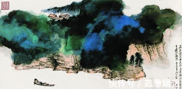 相之相@张大千谈抽象绘画:总结出16个字,把老子的精神悟得非常透