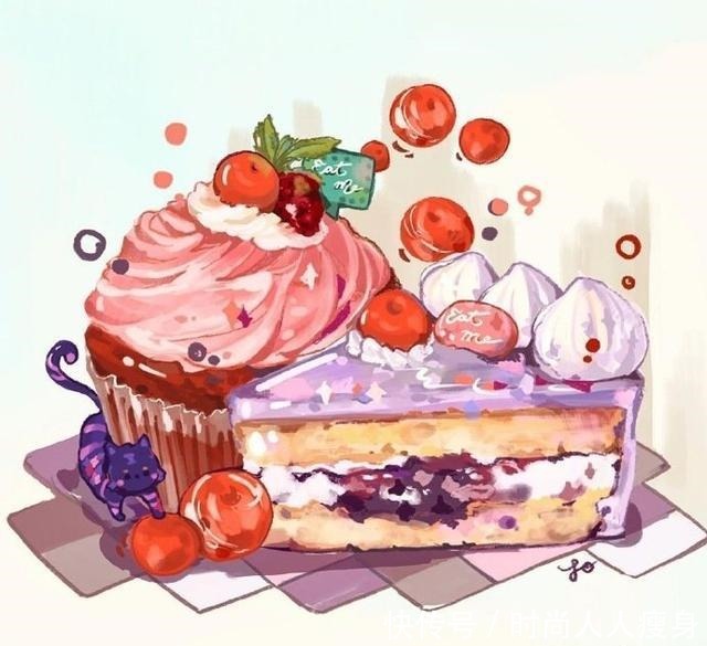 盛宴|不一样的美食插画,带给我们同样的视觉盛宴