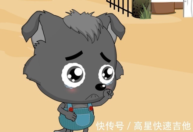 红太狼|喜羊羊与灰太狼小灰灰不是亲生的看到长大后的模样,灰太狼哭了