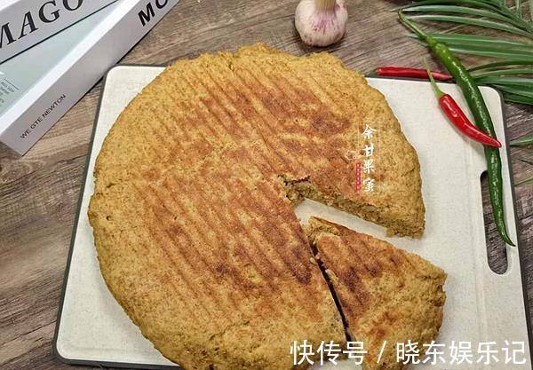 省时|最近迷上这主食了,不用揉面口感蓬松,4分钟烙一锅,省时又管饱