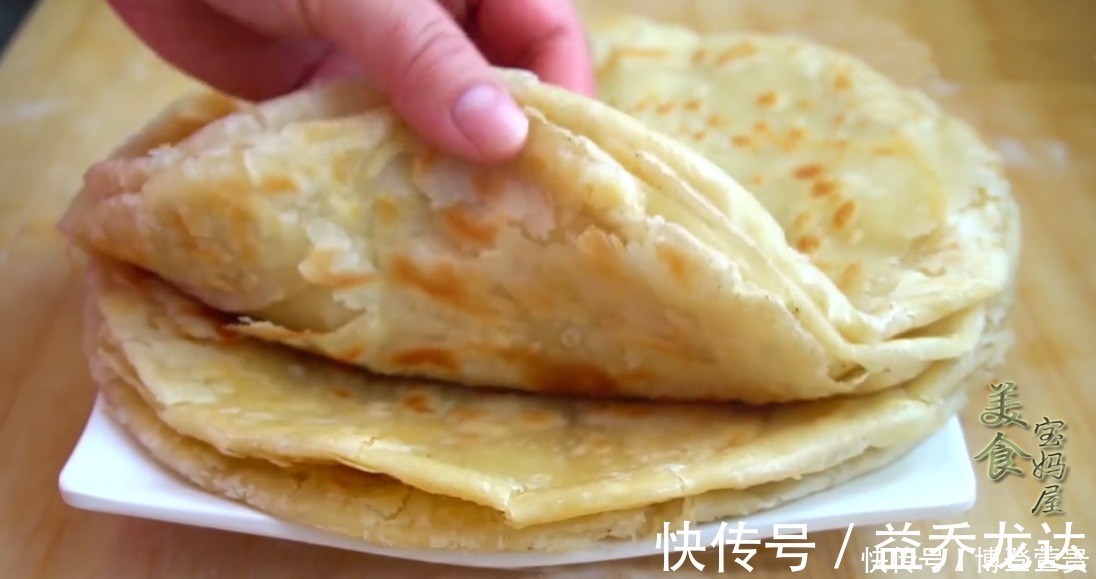 宝妈|家常烙饼掌握好这一步，做出来的饼柔软又筋道，简单易学零失败！