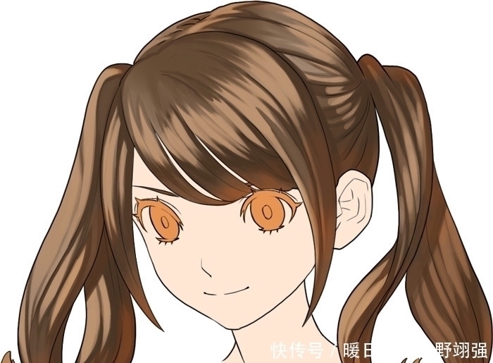 交界处|人物头发上色其实很简单!画不好是你没学会正确的绘画方法!