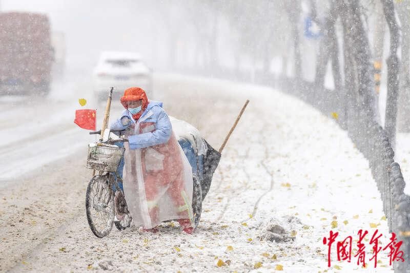 北京故宫博物院|北京初雪迎立冬