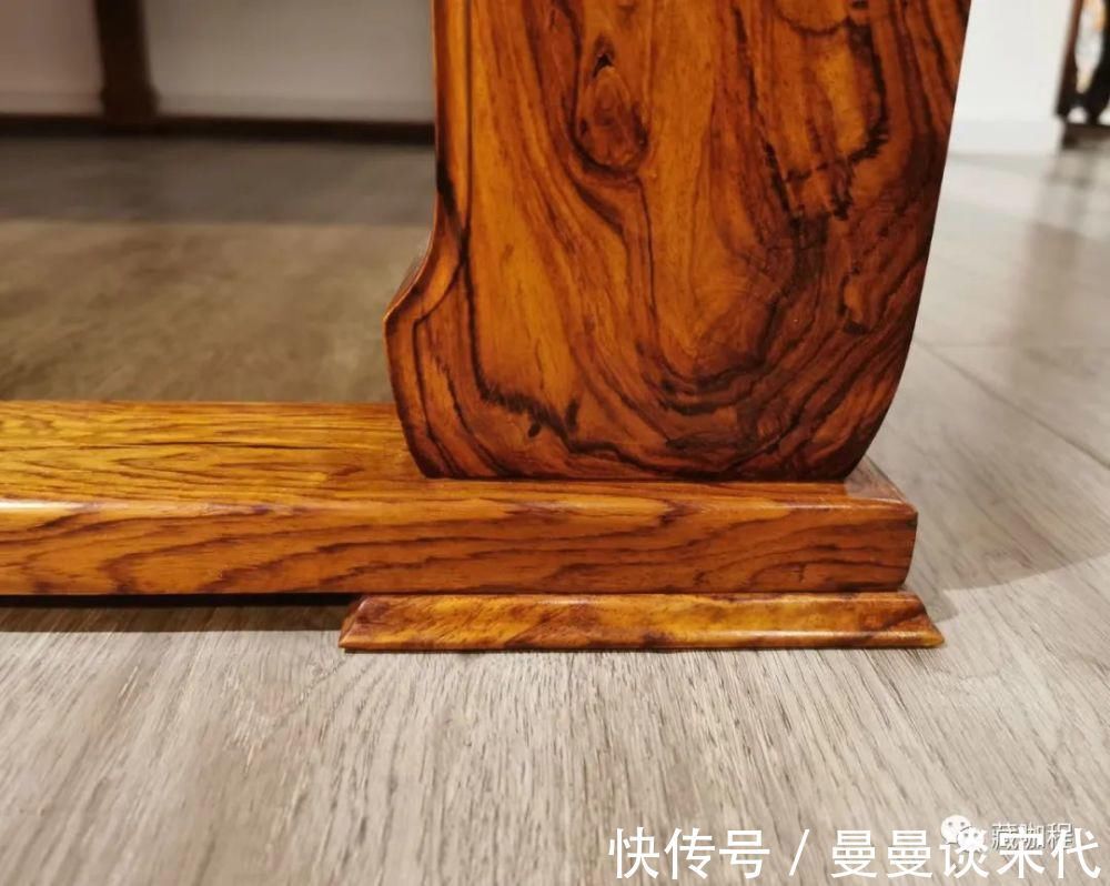 明清|黄花梨料够老、够致密,清四面平桌沉稳内敛