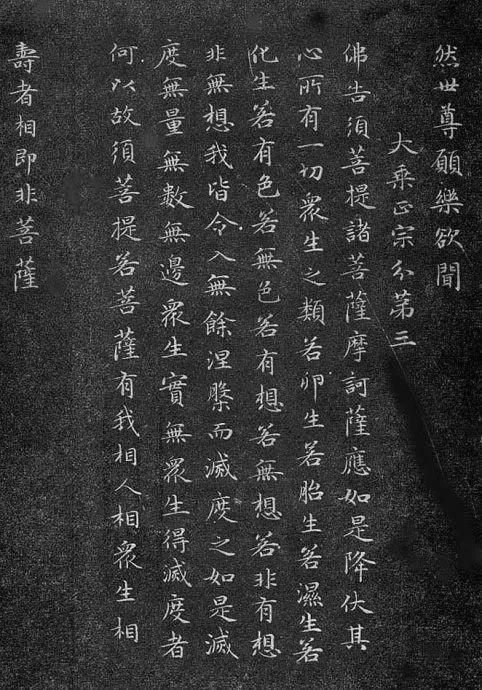 赵孟頫#赵孟頫《小楷金刚经》两版欣赏！书风遒媚、秀逸，结体严整、笔法圆熟！