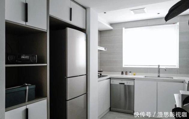 装出|55㎡现代简约风装出大户型的“态度”,坐拥美爆厨房、独立浴缸