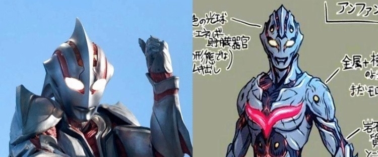 奈克斯特|奥特曼初稿形象 初代是怪兽,诺亚没翅膀,迪迦形象修改了多次!