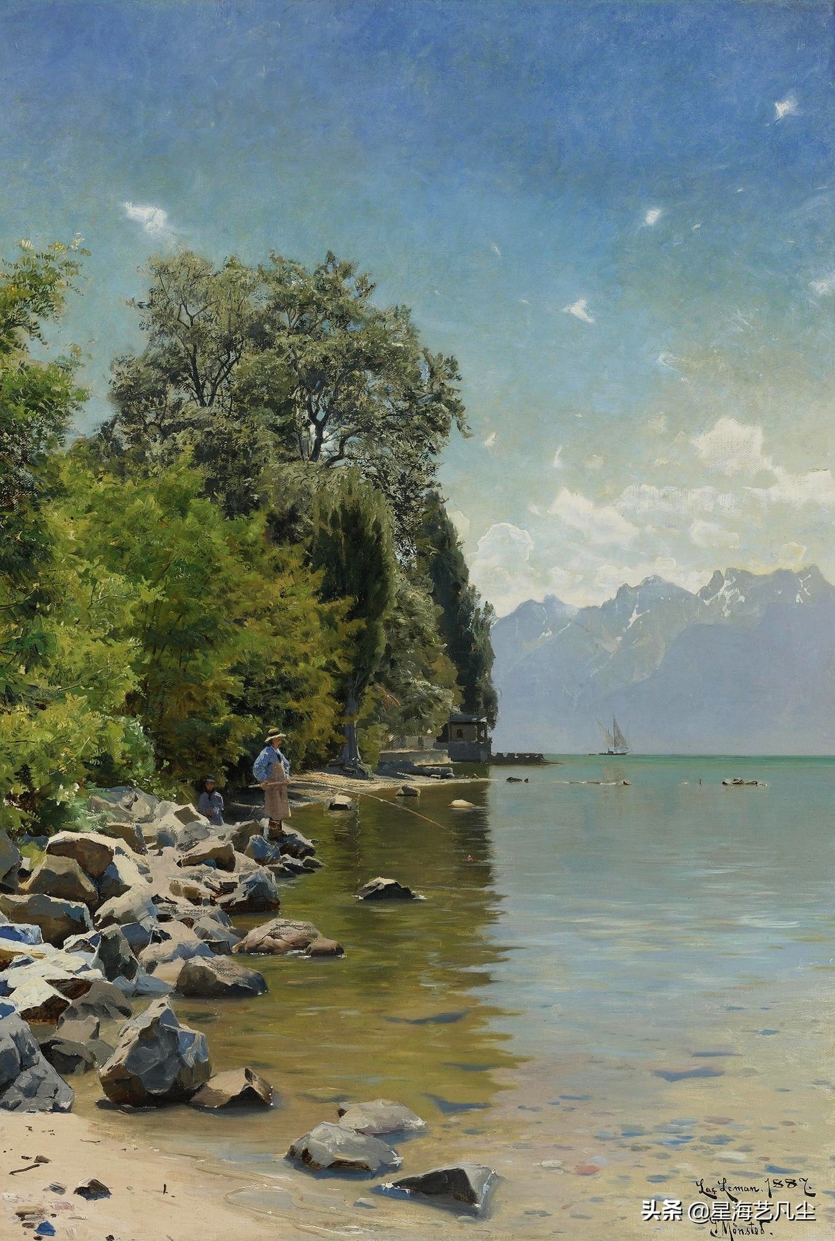 透视|丹麦油画大师，佩德·莫克·蒙森德乡村油画风景作品鉴赏