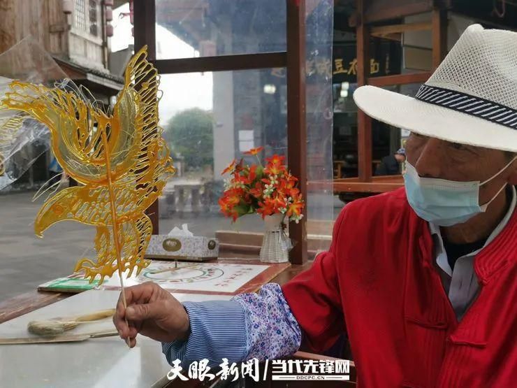 传承|刘焕忠:以勺为笔糖为墨,传承糖画的指尖记忆