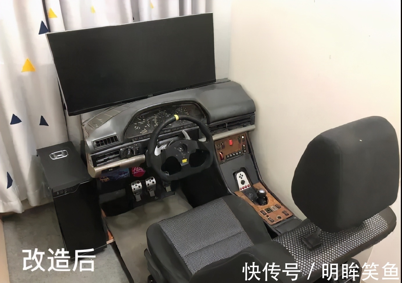 |搞笑GIF趣图:妹子天生力气大,一出场就把小伙子的活都抢了